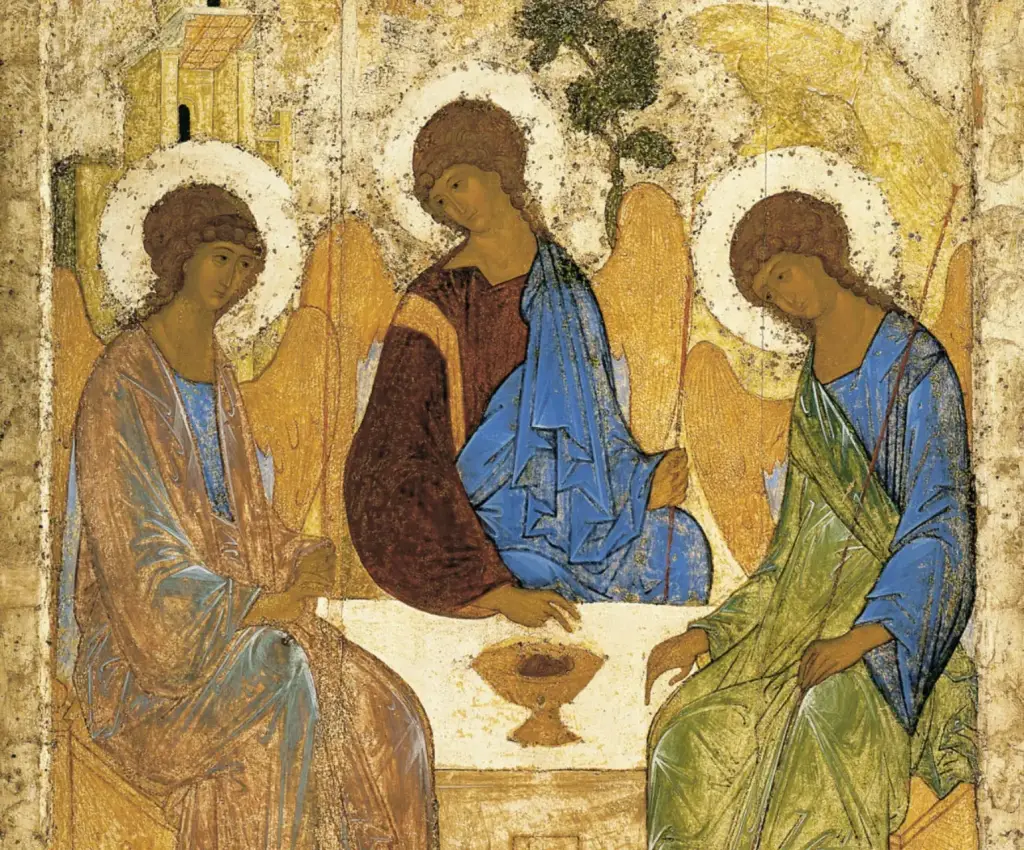 Hospitality of Abraham Icon